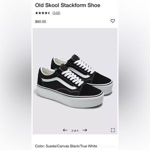 Women’s VANS Old School Platform